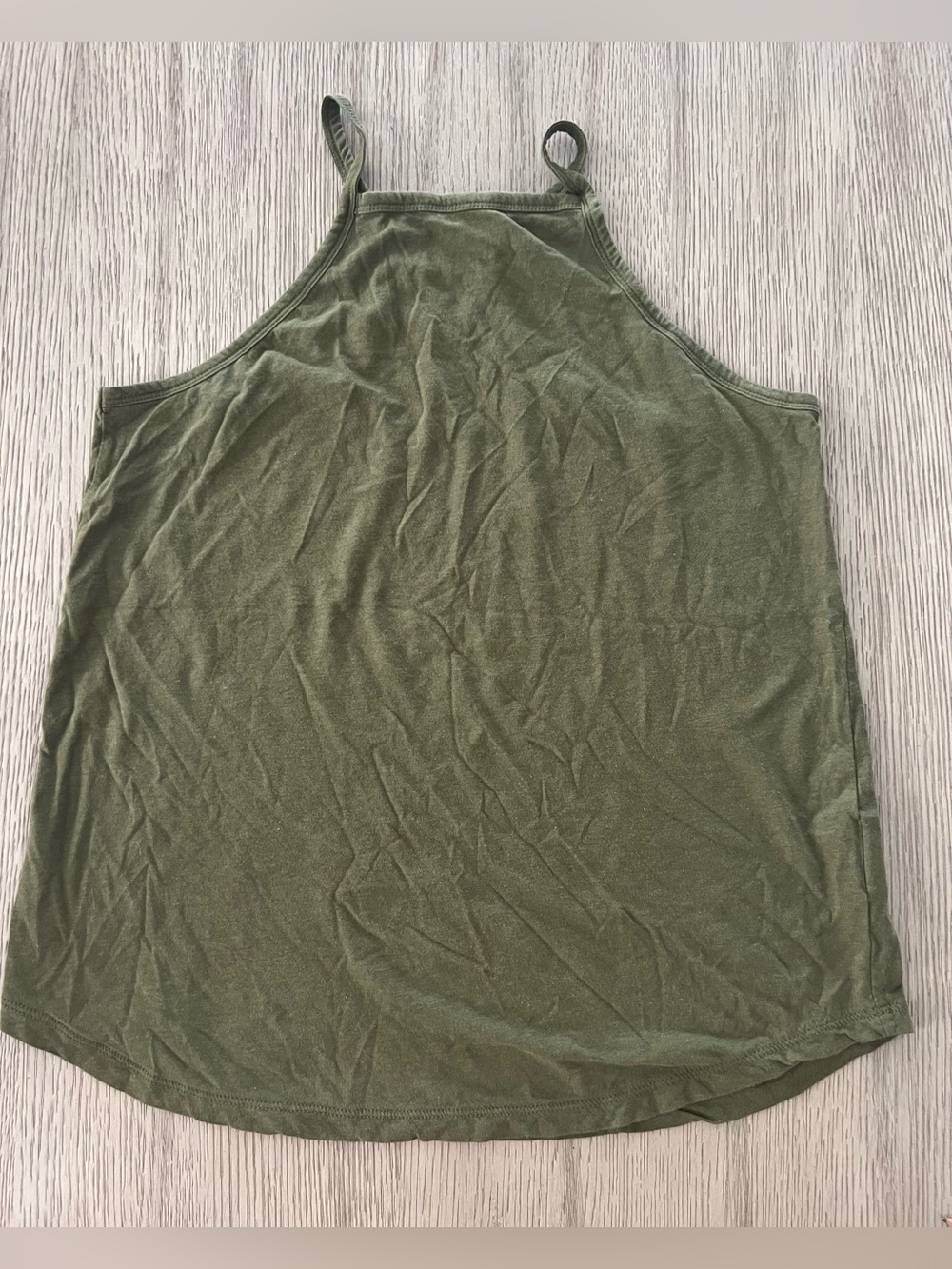 Old navy Olive Green Women's Halter Tank Top